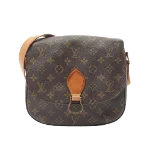 Brown Canvas Louis Vuitton Saint Cloud