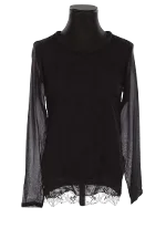 Black Fabric Barbara Bui Top