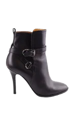 Black Leather Ralph Lauren Boots