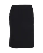 Black Cotton Theory Skirt