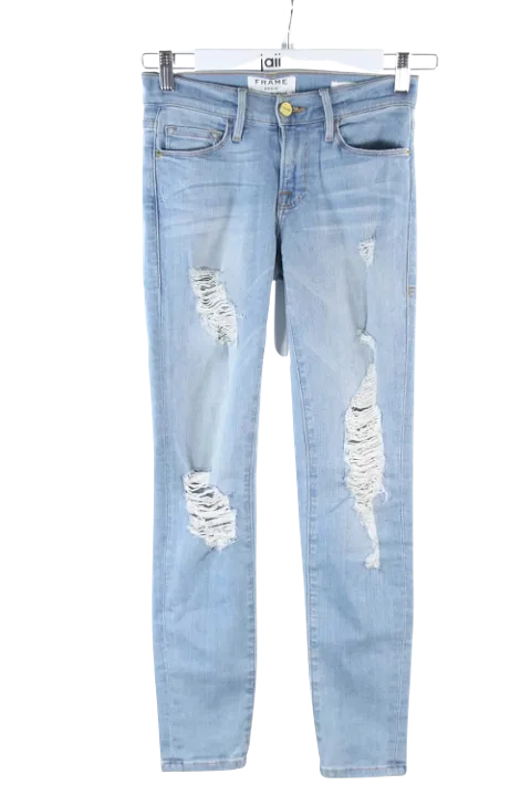 Blue Cotton FRAME Jeans