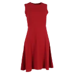 Red Fabric Joseph Dress