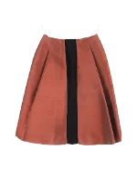 Orange Polyester Balenciaga Skirt