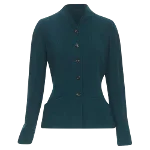 Green Wool Karl Lagerfeld Jacket