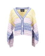 Multicolor Cotton Moschino Cardigans