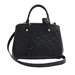 Black Canvas Louis Vuitton Montaigne