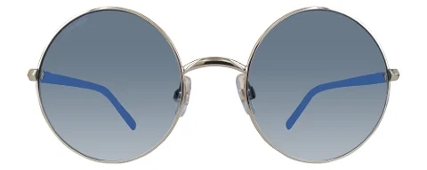 Grey Metal Swaroski Sunglasses