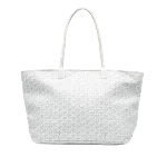 White Fabric Goyard Artois Tote