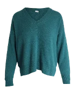 Green Cashmere Ba&sh Sweater