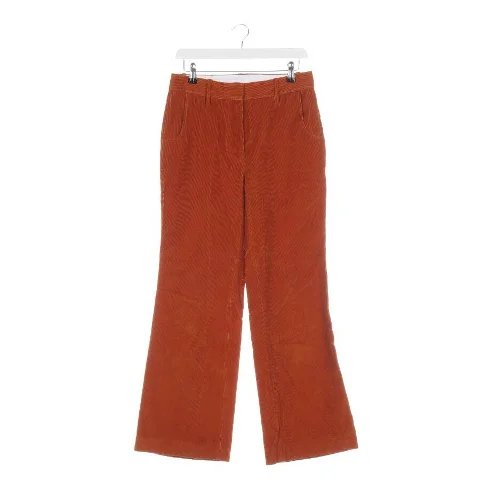 Brown Cotton Victoria Beckham Pants