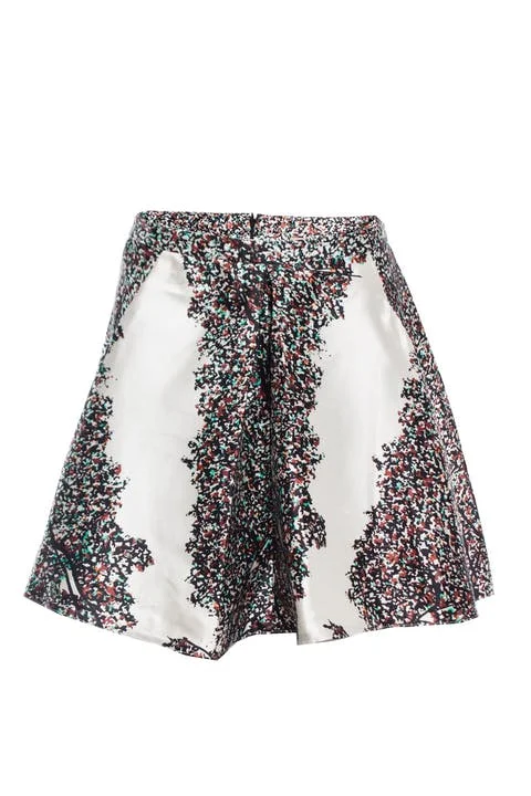 Beige Silk Balenciaga Skirt