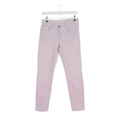 Pink Cotton Closed Jeans