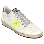 White Leather Golden Goose Sneakers