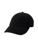 Black Fabric Burberry Hat