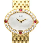 White Yellow Gold Piaget Watch