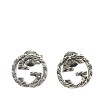 Silver Silver Gucci Earrings