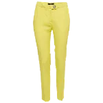 Yellow Fabric Versus Versace Pants