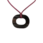 Brown Fabric Hermès Necklace