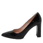 Black Fabric Tod's Heels