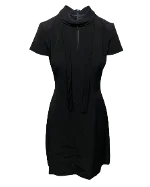 Black Viscose Hugo Boss Dress