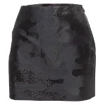 Black Fabric Dsquared2 Skirt