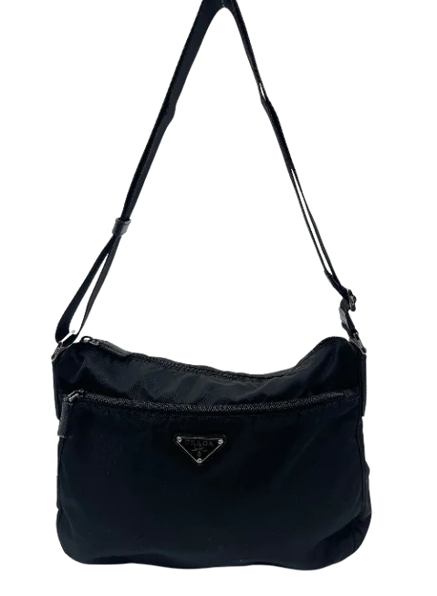 Black Nylon Prada Crossbody Bag