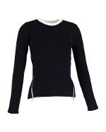 Black Polyester Chloé Sweater