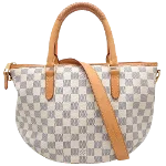 White Canvas Louis Vuitton Riviera