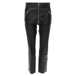 Black Leather Balenciaga Pants