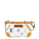 White Canvas Louis Vuitton Milla