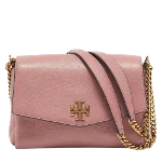 Pink Leather Tory Burch Shoulder Bag