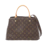 Brown Canvas Louis Vuitton Montaigne