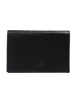 Black Leather Dunhill Clutch