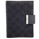 Navy Canvas Gucci Agenda