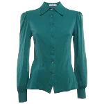 Green Fabric Prada Shirt