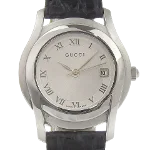 Silver Metal Gucci Watch