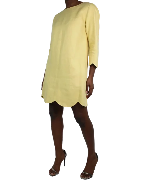 Yellow Fabric Chloé Dress