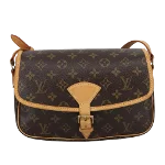 Brown Canvas Louis Vuitton Sologne