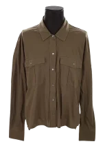 Brown Cotton James Perse Shirt