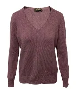 Purple Cashmere Loro Piana Sweater