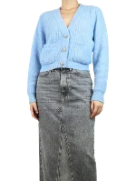 Blue Fabric Ganni Cardigan