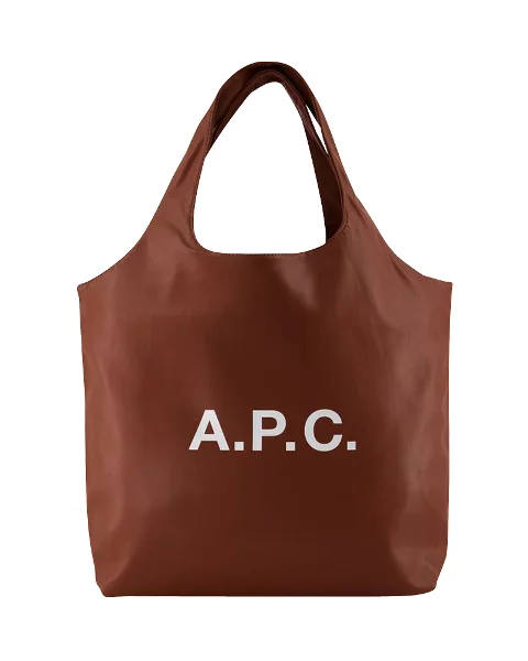 Brown Fabric A.P.C. Handbag