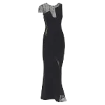 Black Silk Versace Dress