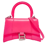 Pink Leather Balenciaga Hourglass