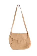 Beige Leather Vanessa Bruno Shoulder Bag