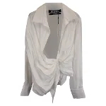 White Fabric Jacquemus Top