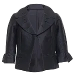 Black Silk Louis Vuitton Jacket