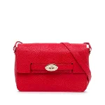 Red Leather Mulberry Crossbody Bag