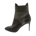 Black Leather Christian Louboutin Boots