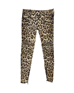 Animal print Cotton Balmain Pants